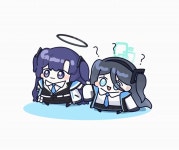 블루아카인형 같은 아리스와 아리스 친엄마