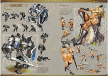 바닐라웨어 공식 아트북 샘플 이미지