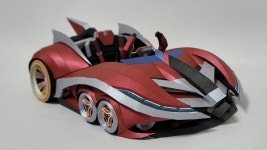 Kartrider drift papercraft 카러플 파라곤 페이퍼크래프트