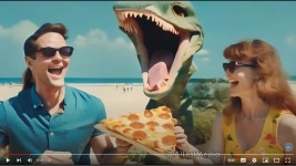 공포공룡 피자 너겟