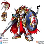 카이젤그레이몬 듀크몬 조그레스 진화