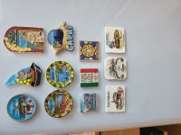 여행다니면서 모은 마그넷들입니다