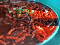 부산 해운대 빨간떡볶이