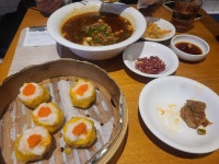 청화원 우육도삭면 딤섬