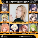 성우타치바나 리카생일