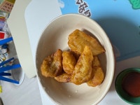 춘천 중앙시장 팬더하우스 떡볶이 튀김만두
