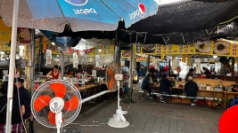 모란시장 돼지부속 무한리필 약한 자는 못 버틴다