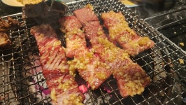 선릉역 너마늘 안동갈비에서 양념 소갈비 먹었습니다