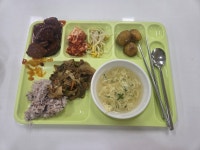 구디 구내식당 7500원 먹었던 것들