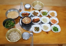 우리집 식당 6천원짜리 보리밥정식
