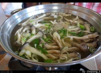 뽕잎 동충하초 칼국수 죽