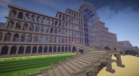 마인크래프트스압 3년만에 완성한 11 수정궁 스크린샷 모음