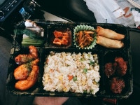 편의점에서 도시락 먹었습니다 GS25 중화반점도시락