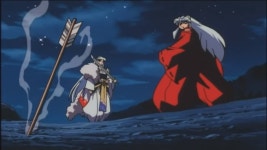 이누야샤 열려라 풍혈 아니 나락의 독충