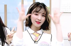 브릿지 염색 머리가 이쁜 아이돌