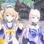 원신 바바라와 코코미 gif