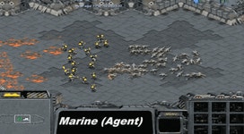 스타크래프트 놀라운 AI 컨트롤 GIF