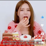 딸기 꼭지 안때고 먹던 마마무 솔라