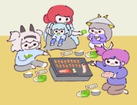 라오진 사령관 나도 잘 구운 냉삼 한조각만 주게