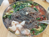 열무냉면 곱배기