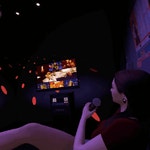 최신 노래방 VR 게임 근황 GIF
