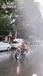 강남대로 바이크 비키니나 보자