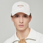 BOSS GOLF｜보스골프 코듀로이 볼캡 UNISEX BLACK RV0BHFTU780121｜SSF SHOP 보스골프 코듀로이 볼캡 UNISEX BLACK