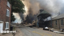 Bosley explosion: Four missing in Wood Flour Mills blast - BBC News Bosley explosion: Four missing in Wood Flour Mills blast