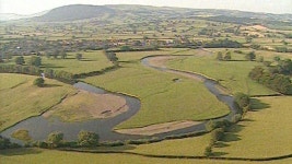 BBC Two - Landmarks, The River Severn, The Course of the River, River formation - meanders
