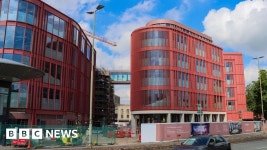 Gloucester: Facade of £107m city development revealed - BBC News Gloucester: Facade of £107m city development revealed