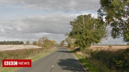A1077 crash: Driver killed as car hits tree - BBC News A1077 crash: Driver killed as car hits tree