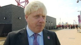 Boris Johnson: Ceremony left me crying like a baby - BBC News Boris left crying like a baby
