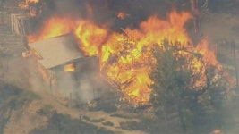 California wildfires: Homeowners left with minutes to flee - BBC News Minutes to flee California wildfires