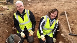 Hazelnut find sheds light on Threave estates history - BBC News Hazelnut find sheds light on Threave estates history