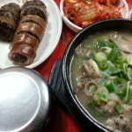 시골순대에서의 사진