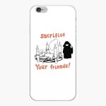 Sacrifice your friends! iPhone Skin by peachy-doodle | Redbubble Sacrifice your friends! iPhone Skin by peachy-doodle