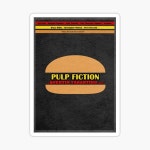 Pulp Fiction Sticker for Sale by vudustudio | Redbubble Pulp Fiction Sticker for Sale by vudustudio