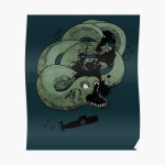 SCP-3000 Ananteshesha Poster by opalskystudio | Redbubble SCP-3000 Ananteshesha Poster by opalskystudio