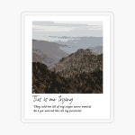 This is me trying - Taylor Swift Sticker by nd-creates | Redbubble This is me trying - Taylor Swift Sticker by nd-creates