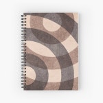 DOWN UP / scandi white / warm grey / flax / lavender Journal for Sale by Daniel Coulmann | Redbubble DOWN UP / scandi white... 