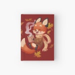Cozy Fox Fall Hardcover Journal by dooomcat | Redbubble Cozy Fox Fall Hardcover Journal by dooomcat