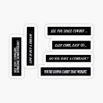 Stickers sur le thème Bebop | Redbubble Stickers sur le thème Bebop
