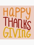 Happy Thanksgiving Magnet for Sale by Sweet Peach | Redbubble Happy Thanksgiving Magnet for Sale by Sweet Peach
