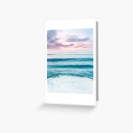 Ocean Greeting Card by julietletters | Redbubble Ocean Greeting Card by julietletters