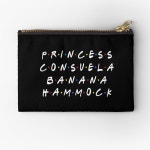 "PRINCESS CONSUELA BANANA HAMMOCK" Zipper Pouch by funkythings | Redbubble 'PRINCESS CONSUELA BANANA HAMMOCK' Zipper Pouch by...