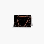 Coffee Cup Greeting Card for Sale by StarTraveler | Redbubble Coffee Cup Greeting Card for Sale by StarTraveler