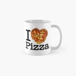 I Love (Heart) Pizza Tasty Sliced Pizza Pie Coffee Mug for Sale by SunnyStreet | Redbubble I Love (Heart) Pizza Tasty Sliced... 