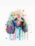 Horloges sur le thème Cute Poodle | Redbubble Horloges sur le thème Cute Poodle