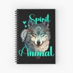 Wolf is my Spirit Animal Journal for Sale by Avery-Navy | Redbubble Wolf is my Spirit Animal Journal for Sale by Avery-Navy