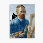 Claude Monet, Cat in Water Lilies, 1906 Canvas Print for Sale by outdoorway | Redbubble Claude Monet, Cat in Water Lilies... 